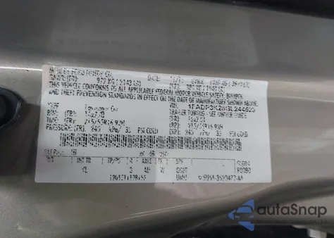 2016 Ford Focus Se from USA, damaged, VIN 1FADP3K26GL244523